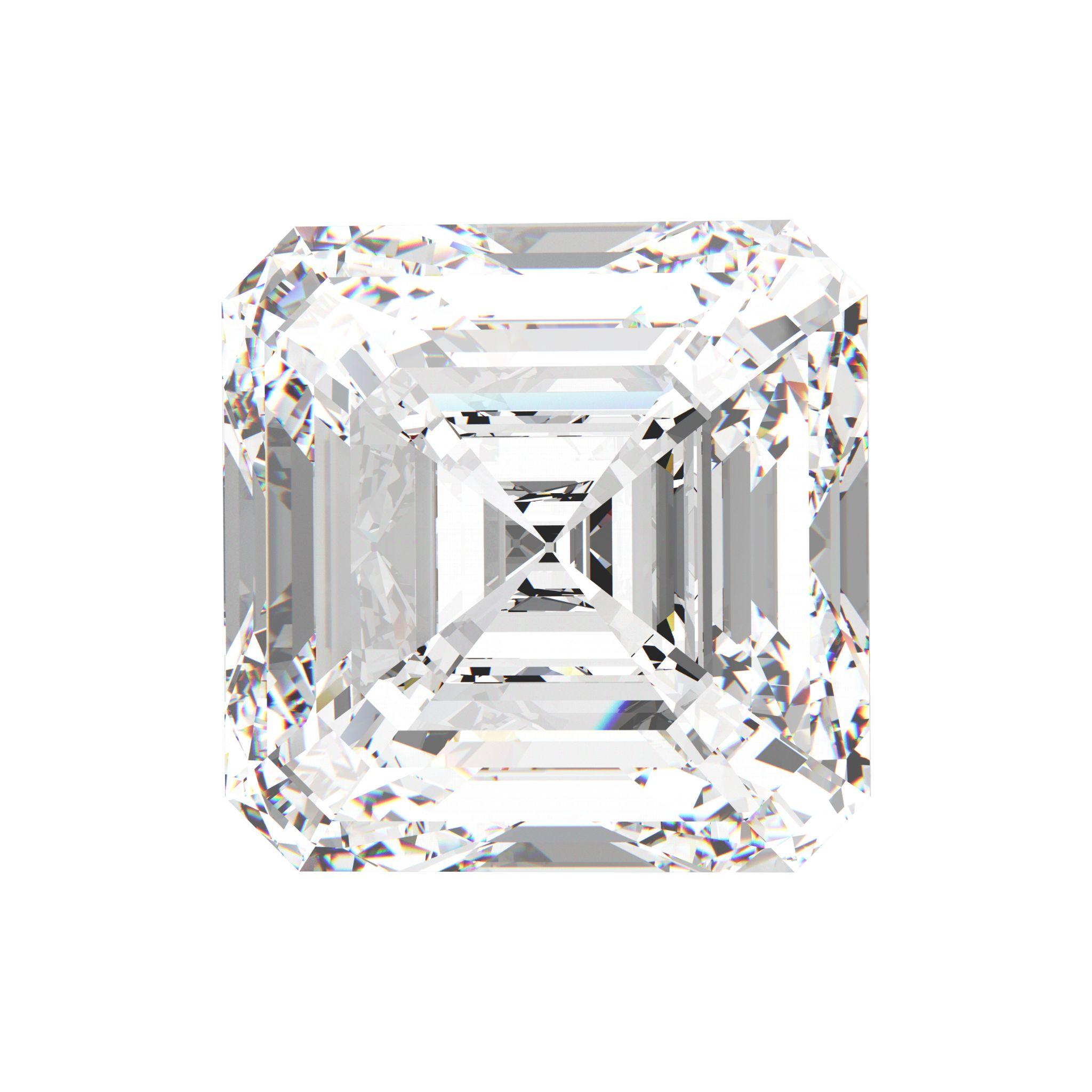 Asscher cut diamond